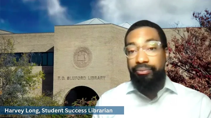 Harvey Long, Student Success Librarian