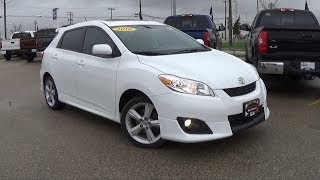 2010 Toyota Matrix XR Review, Start Up and Walkaround