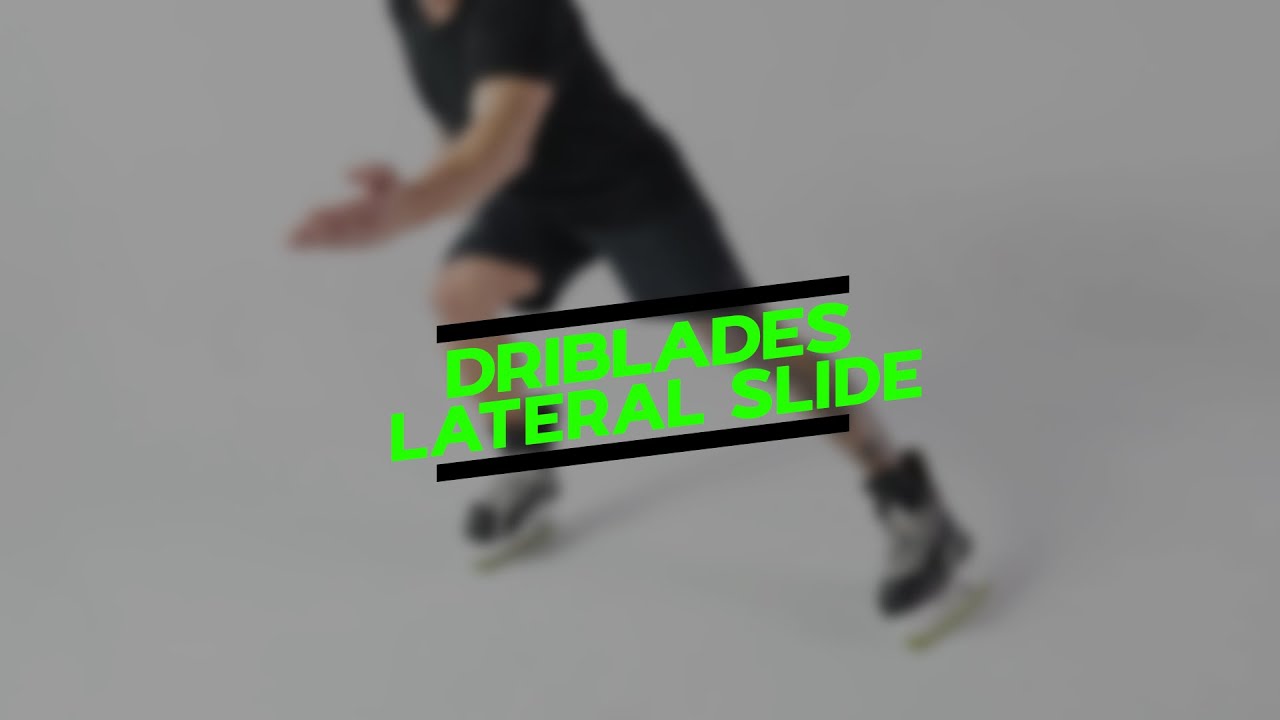 DriBlades Exercise 7 LATERAL SLIDE Hockey Leg Workout at Home YouTube