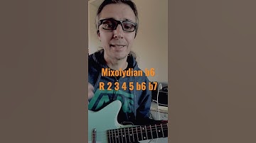 The incredible Mixolydian b6 scale #shorts