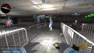 CSGO ZOMBIE ESCAPE ze_k19_escape_go1 On Ghostcap