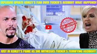 'Breaking News: Ashley's Anxiety Soars After Seeing Tucker's Accident!'