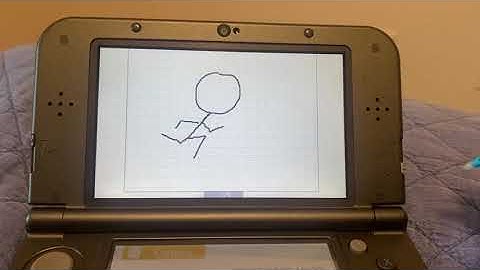 Flipnote Studio 3D Episode 1: Stick Figure Running (Version 2)
