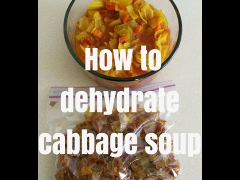 how-to-dehydrate-cabbage-soup