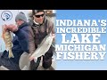 Amazing fishing in southern basin of lake michigan indiana  lma podcast 25