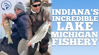 Amazing Fishing In Southern Basin of Lake Michigan (Indiana) | LMA Podcast #25