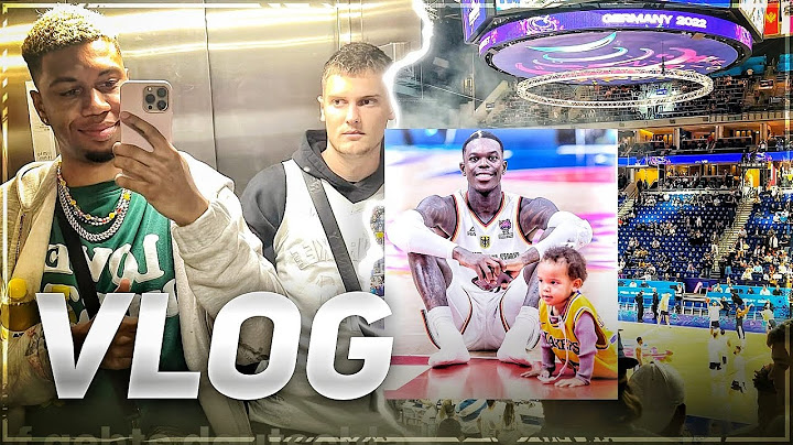 EUROBASKET DEUTSCHLAND VS GRIECHENLAND VLOG🏀 feat. GIANNIS ANTETEKOUMPO & DENNIS SCHRÖDER😍VLOG #105