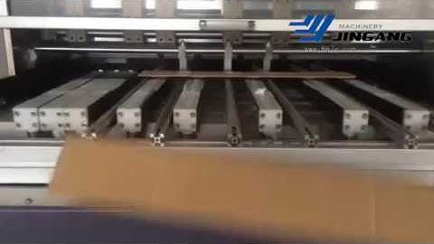 7.ZDJ-1000 Autoamtic Flatbed Grooving Machine, long length MDF board grooving for rigid box making