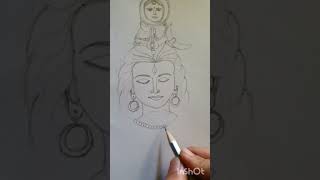 Bholenath ji #art #drawing #pencilsketch #shortsyoutube