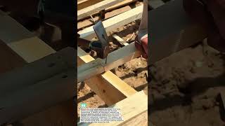 Smart Deck Framing Nail Alignment #Construction #DeckBuilding #Carpentry