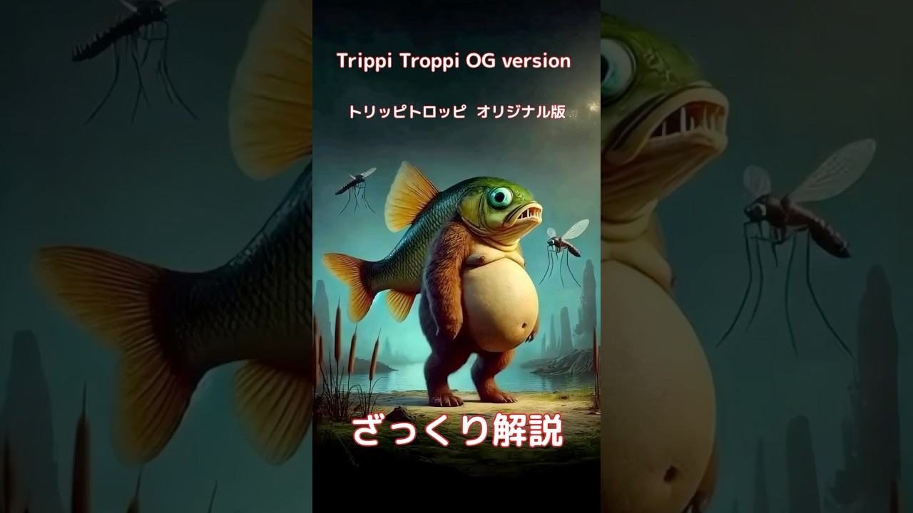 【#italianbrainrot 】Trippi Troppi OG version トリッピトロッピ オリジナル版【ざっくり解説】