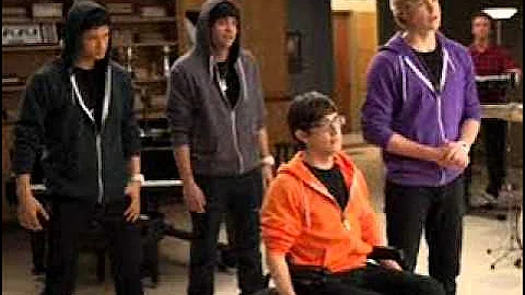 Glee cast- somebody to love Justin bieber