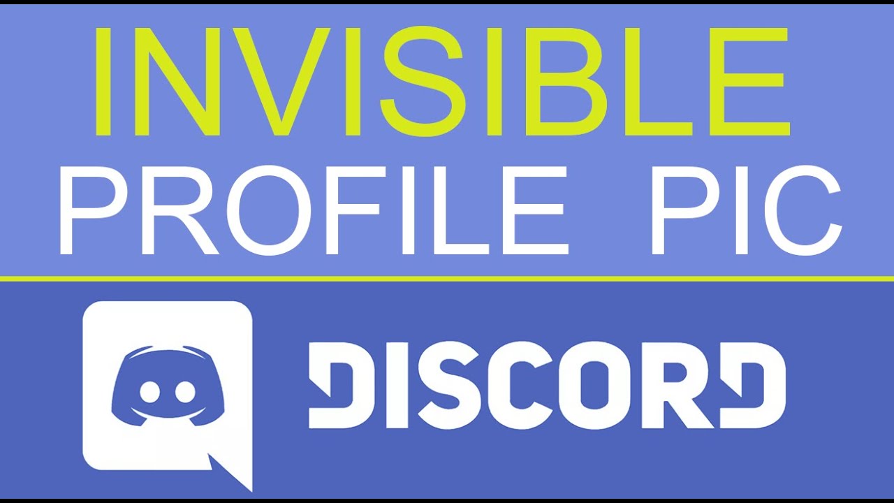 How to Make Invisible Profile Picture on Discord - Blank PFP