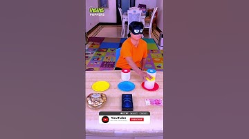 Blind Color Matching Challenge🤣😝 #funnyfamily #partygames #games #shorts #viralvideo #challenge