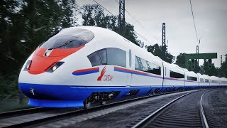 САПСАН В TRAIN SIM WORLD 2! РАЗГОНЯЕМСЯ ДО 250 КМ/Ч! screenshot 3