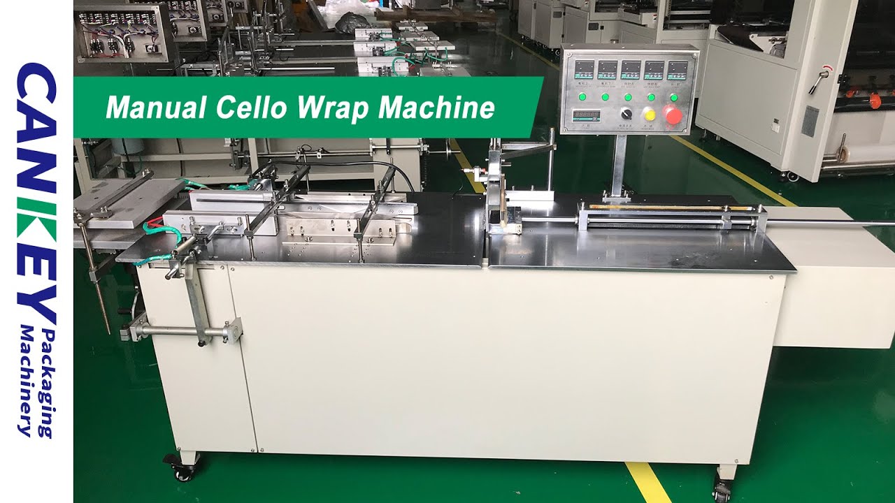 Semi Automatic Cello Wrap Machine for Toiletries