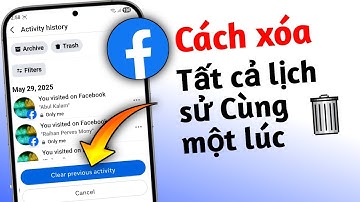 Cách xóa toàn bộ nhật ký hoạt động trên Facebook cùng lúc | Xóa toàn bộ lịch sử hoạt động trên FB
