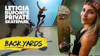 Leticia Bufoni's Backyard Skatepark Is A Dream
