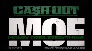 Watch Cash Out Moe remix Ft Trinidad Jame video