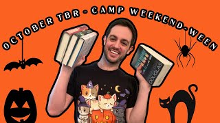 October TBR || Camp Weekend-Ween TBR