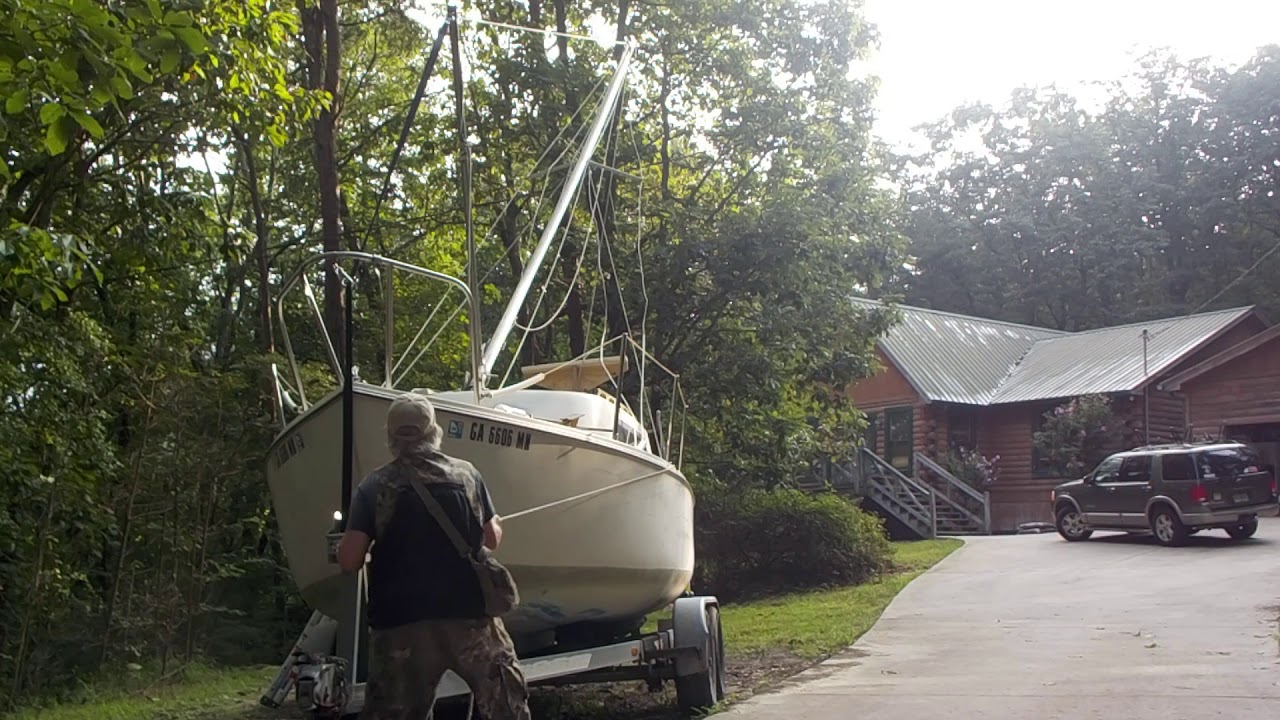 From Motorboat back to Sailboat - YouTube