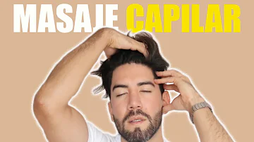 ¿Cómo se masajea el cuero cabelludo para estimular el crecimiento del cabello?