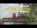 ESTAFA PIRAMIDAL VS NETWORK MARKETING | #FINDYOURFREEDOM | BorjaChenoll.com