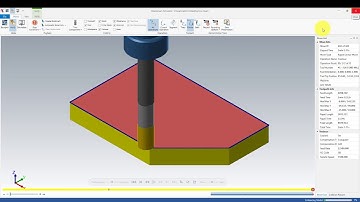 MASTERCAM 2019 - 2D For beginners- Tutorial Contour 2D