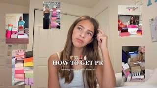 HOW TO GET PR AS A *VERY* SMALL CONTENT CREATOR!! #fypシ゚viral #blowup #PR #preppyoreo #skincare #fyp