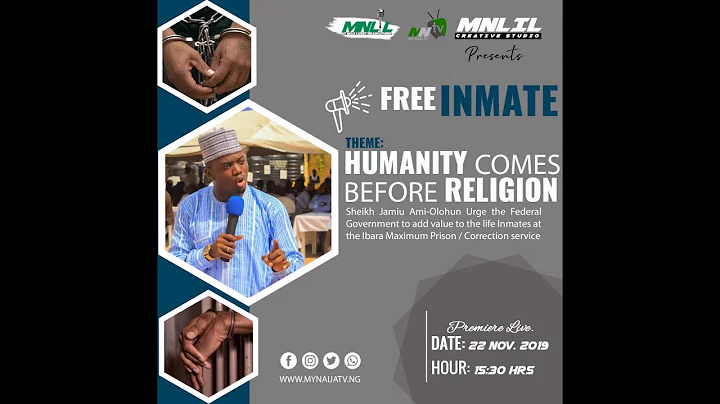 HUMANITY COMES BEFORE RELIGION - Sheikh Muh'd Jamiu Ajadi Sanusi Ami Olohun (Al-Kiswy) 2019 Lecture