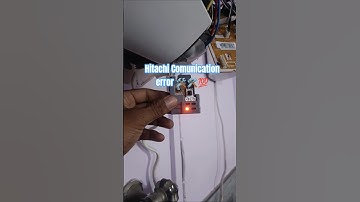 Comunication error solve | Hitachi split inverter ac Comunication error | Babluactech