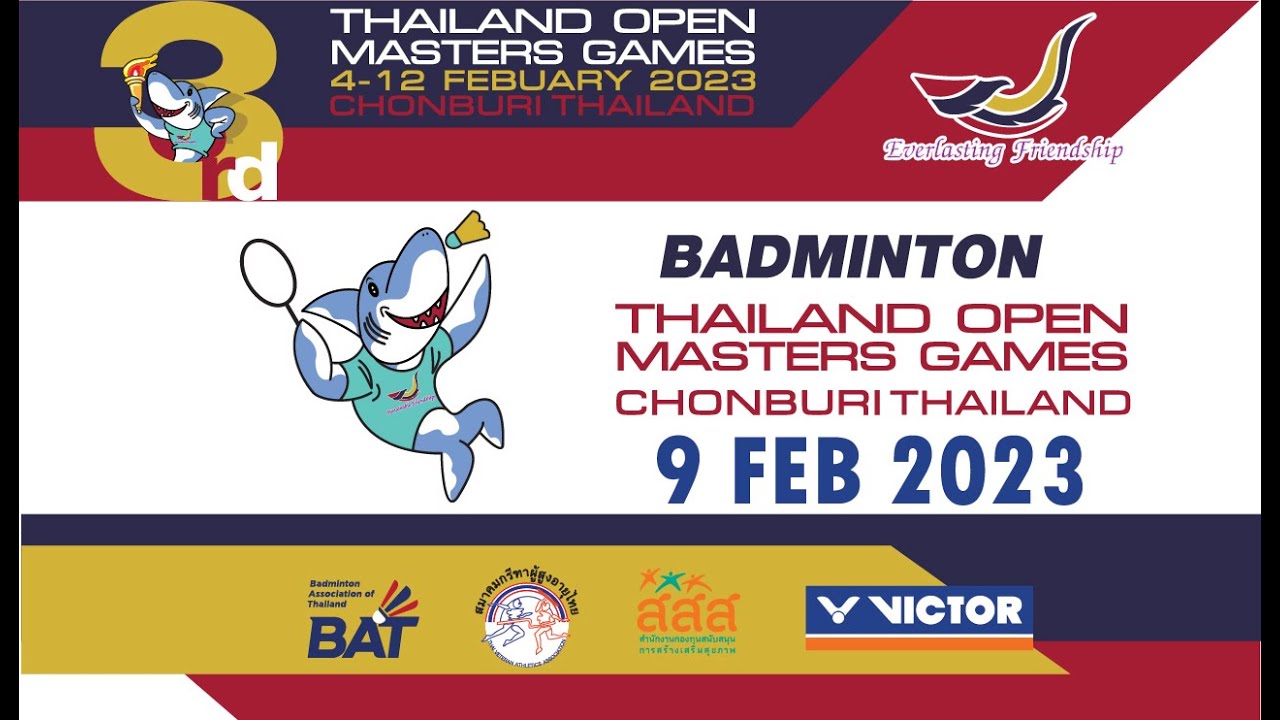 LIVE 3rd Thailand Open Masters Game 2023 DAY2