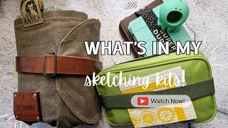 What's in My Bag - Sketch Kits - Featuring the Sendak Artist Roll