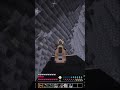 Minecraft Cave Survival: Crawler Horror & Cliff Hanger Danger! #shorts