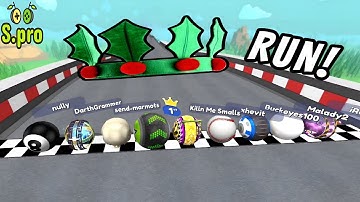 Going Balls - Speedrun Epic Race 390 ᯓ⚽︎ #goingballs #gameplay #marblesrace
