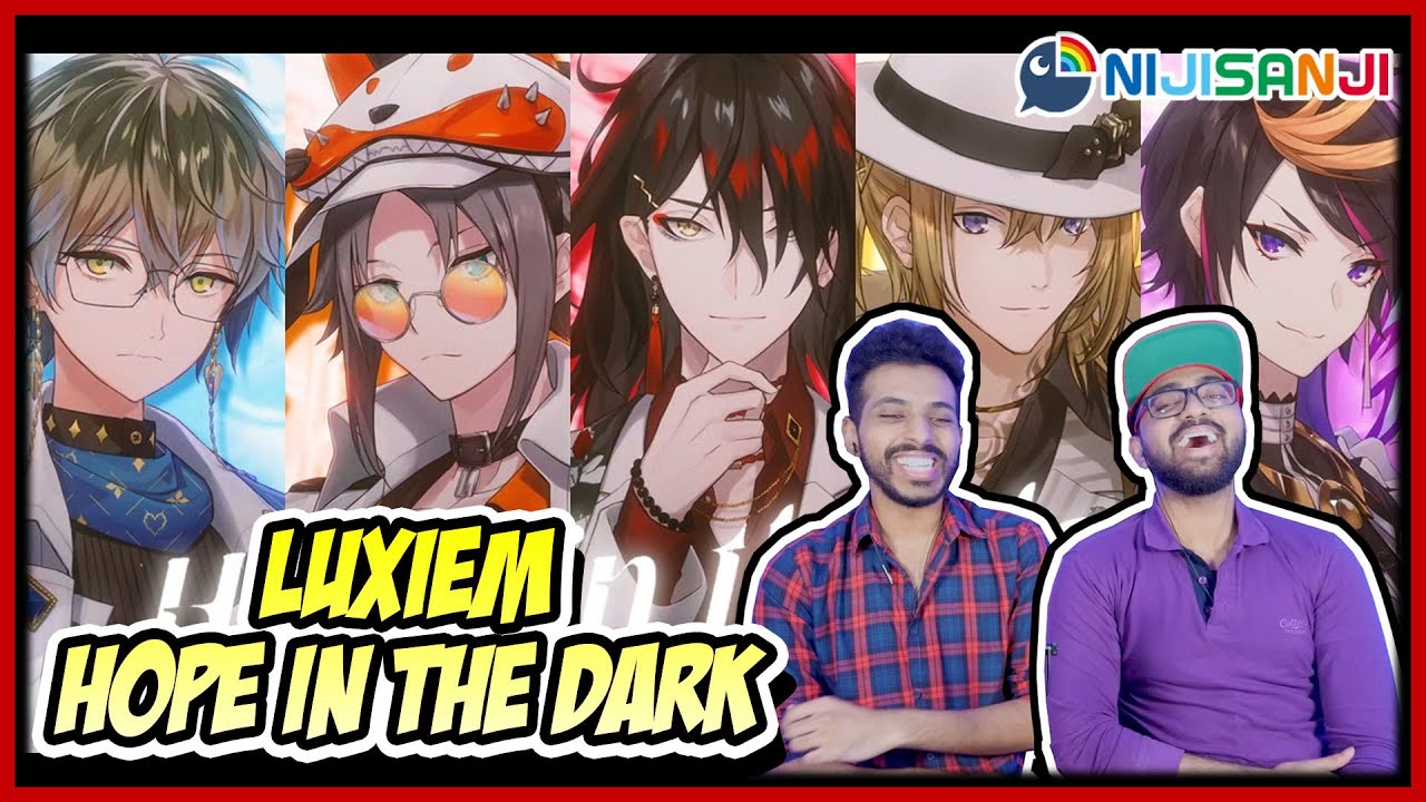 NIJISANJI - LUXIEM HOPE IN THE DARK REACTION | NIJISANJI EN FIRST MALE WAVE DEBUT COVER!