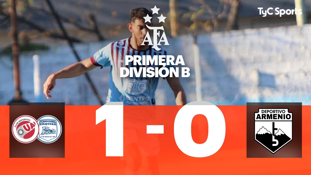 UAI Urquiza 1-0 Deportivo Armenio, Primera División B