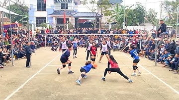 🔴BÙNG NỔ CẢM XÚC , 2 ĐỘI THI ĐẤU CỐNG HIẾN CHO ĐẾN SỨC LỰC CUỐI CÙNG . GIẢI BÓNG CHUYỀN HƠI…