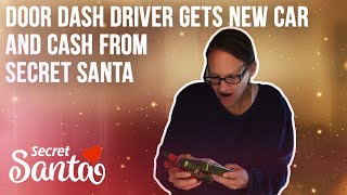 A Secret Santa has a life-changing gift for a DoorDash driver