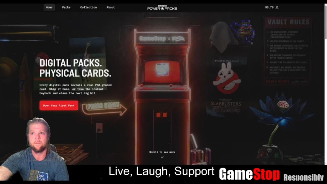 GameStop PP Watch me Rip, Watch me nana.