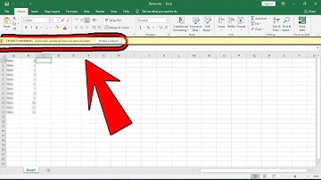 How To Fix Microsoft Excel Security Warning: Automatic update of links has been disabled