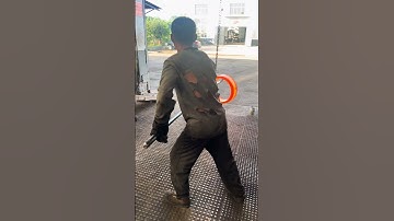 Inside the factory Forging Red-Hot Billets | How Bearing Rings Are Shaped #process #machine #forging