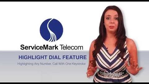 How to Use the Highlight Dial Feature - NEC Unified Communications (UC) Suite - ServiceMark Telecom