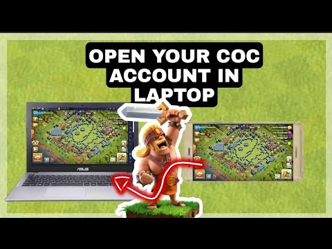 How to open coc account in laptop | for avoid the bugs | Playing clash of clans on laptop