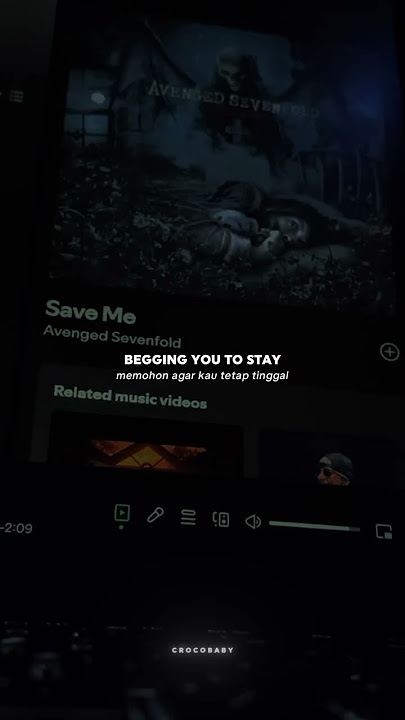 Avenged Sevenfold - Save Me Story WA
