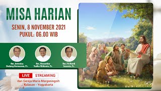 MISA HARIAN - SENIN, 8 NOVEMBER 2021