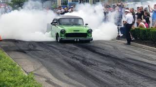 "GOODGUYS CAR SHOW" Extreme burnout WHAT A NICE CHEVY!! Columbus, Ohio 7/10/21