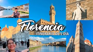 Florencia: 11 lugares turísticos que conocer en 1 día 🇮🇹