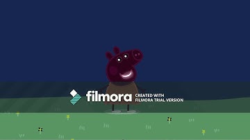Peppa Pig   Theme Song Horror Version Reversed