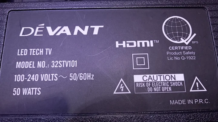 April 7, 2023 Backlight Repair, No Display, Devant Smart Led tv 32 inches